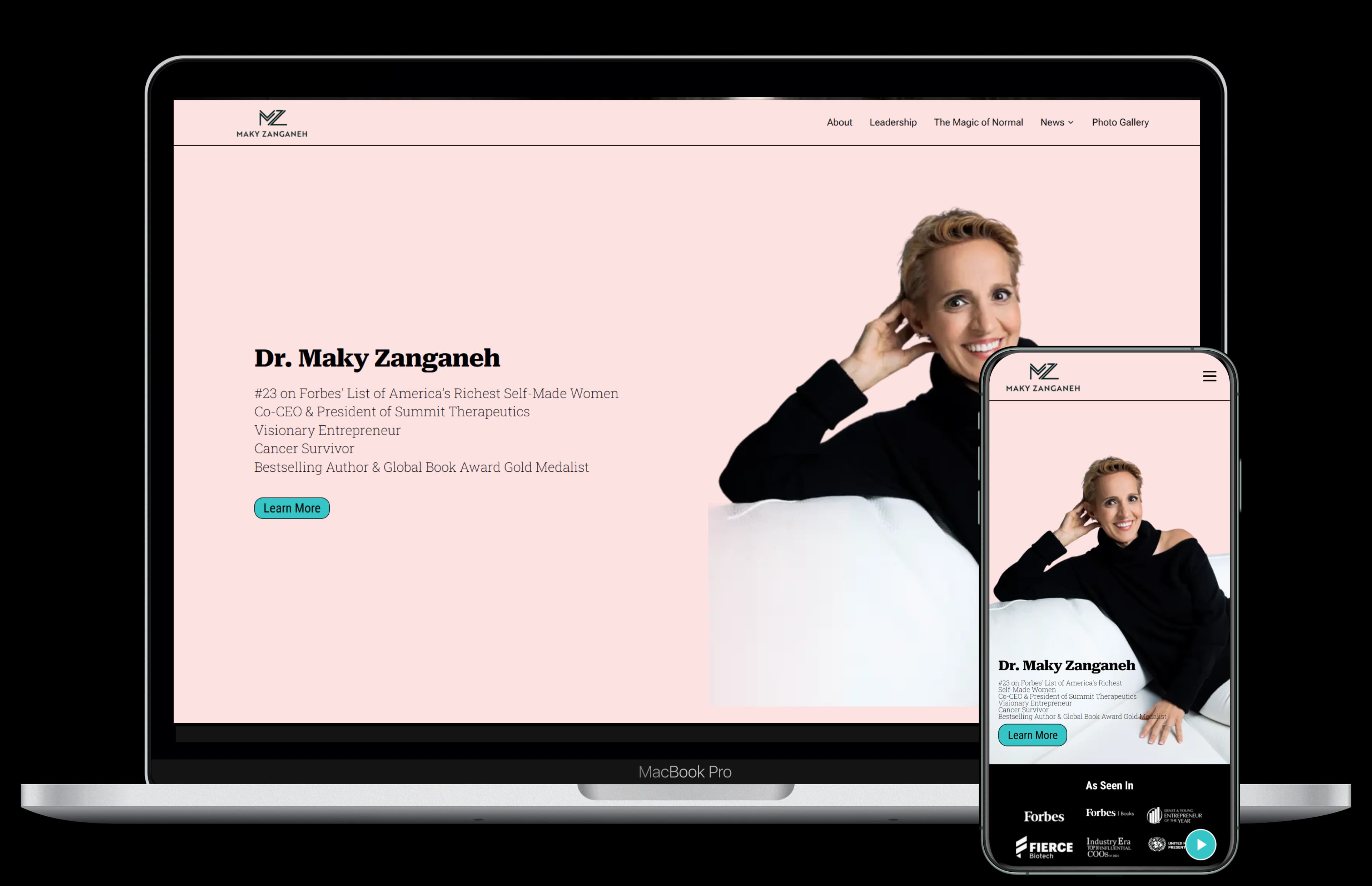 Dr. Maky Zanganeh website